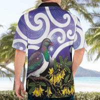Kekeru New Zealand Matariki Hawaiian Shirt Kukupa Kowhai Maori New Year Purple Version LT14 - Polynesian Pride