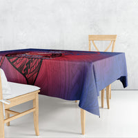 Guam Blue Marlin Fishing Tablecloth Guahan Fish Hook Tattoo LT14 - Polynesian Pride