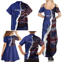 Personalized Hawaii Statehood Day Family Matching Summer Maxi Dress and Hawaiian Shirt 66th Anniversary LT14 - Polynesian Pride