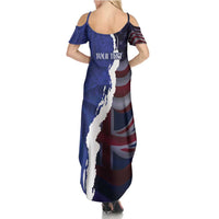Personalized Hawaii Statehood Day Family Matching Summer Maxi Dress and Hawaiian Shirt 66th Anniversary LT14 - Polynesian Pride