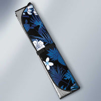 Polu Aloha Hawaii Lei Auto Sun Shade Tropical Flowers Elegant Vibe - Polynesian Pride