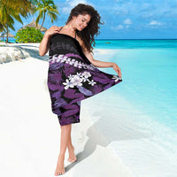 Poni Aloha Hawaii Lei Sarong Tropical Flowers Elegant Vibe - Polynesian Pride