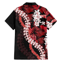 Ulaula Aloha Hawaii Lei Family Matching Off The Shoulder Long Sleeve Dress and Hawaiian Shirt Tropical Flowers Elegant Vibe LT14 - Polynesian Pride