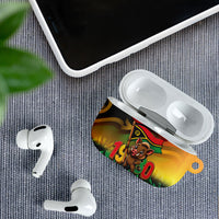 Vanuatu Independence Day AirPods Case Chibi Boar Proud To Be A Ni-Van LT14 - Polynesian Pride