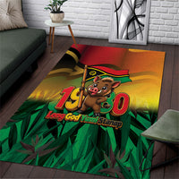 Vanuatu Independence Day Area Rug Chibi Boar Proud To Be A Ni-Van LT14 Multicolor - Polynesian Pride