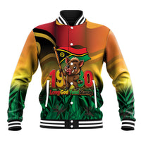 Vanuatu Independence Day Baseball Jacket Chibi Boar Proud To Be A Ni-Van LT14 Unisex Multicolor - Polynesian Pride