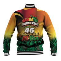 Vanuatu Independence Day Baseball Jacket Chibi Boar Proud To Be A Ni-Van LT14 - Polynesian Pride