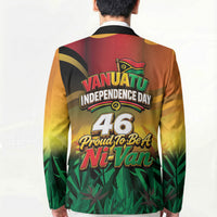 Vanuatu Independence Day Blazer Chibi Boar Proud To Be A Ni-Van LT14 - Polynesian Pride