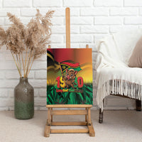 Vanuatu Independence Day Canvas Wall Art Chibi Boar Proud To Be A Ni-Van LT14 - Polynesian Pride