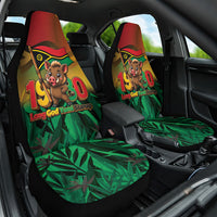 Vanuatu Independence Day Car Seat Cover Chibi Boar Proud To Be A Ni-Van LT14 One Size Multicolor - Polynesian Pride