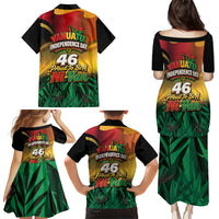 Vanuatu Independence Day Family Matching Puletasi and Hawaiian Shirt Chibi Boar Proud To Be A Ni-Van LT14 - Polynesian Pride