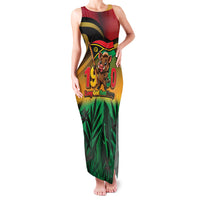 Vanuatu Independence Day Family Matching Tank Maxi Dress and Hawaiian Shirt Chibi Boar Proud To Be A Ni-Van LT14 Mom's Dress Multicolor - Polynesian Pride