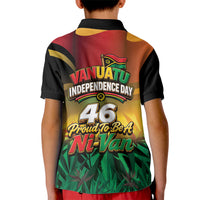 Vanuatu Independence Day Kid Polo Shirt Chibi Boar Proud To Be A Ni-Van LT14 - Polynesian Pride