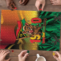 Vanuatu Independence Day Puzzle Chibi Boar Proud To Be A Ni-Van LT14 - Polynesian Pride