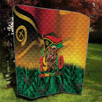 Vanuatu Independence Day Quilt Chibi Boar Proud To Be A Ni-Van LT14 - Polynesian Pride