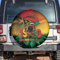 Vanuatu Independence Day Spare Tire Cover Chibi Boar Proud To Be A Ni-Van LT14 Multicolor - Polynesian Pride