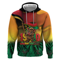 Vanuatu Independence Day Zip Hoodie Chibi Boar Proud To Be A Ni-Van LT14 Pullover Hoodie Multicolor - Polynesian Pride