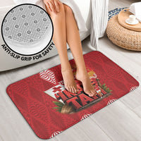 Tonga Rugby Custom Bathroom Set 2026 Go Ikale Tahi Ngatu Pattern LT14 - Polynesian Pride