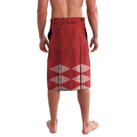 Tonga Rugby Custom Lavalava 2026 Go Ikale Tahi Ngatu Pattern LT14 - Polynesian Pride