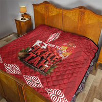 Tonga Rugby Custom Quilt 2026 Go Ikale Tahi Ngatu Pattern LT14 - Polynesian Pride