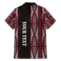Tonga Rugby Personalised Family Matching Summer Maxi Dress and Hawaiian Shirt 2025 Mate Maa Tonga Ngatu Motif LT14 - Polynesian Pride