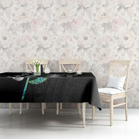 Personalised New Zealand Silver Fern Rugby Tablecloth Paua Shell With Champions Trophy History NZ Forever LT14 - Polynesian Pride