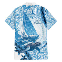 New Zealand Sailing Hawaiian Shirt Aotearoa Yacht Racing - Born To Sail LT14 - Polynesian Pride