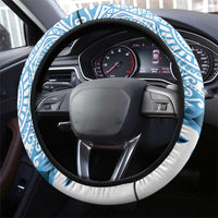 New Zealand Sailing Steering Wheel Cover Aotearoa Yacht Racing - Born To Sail LT14 - Polynesian Pride