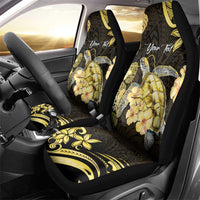 Personalised Aloha Hawaii Oahu Island Car Seat Cover Gathering Place Sea Turtle Ilima Flowers LT14 - Polynesian Pride