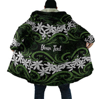 Personalised Cook Islands Palmerston Cloak Tiare Maori Polynesian Waves Tattoo