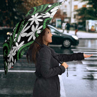 Personalised Cook Islands Mitiaro Umbrella Tiare Maori Polynesian Waves Tattoo