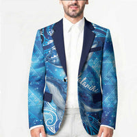 New Zealand Humpback Whale Matariki Blazer Maori New Year Taniko Niho Taniwha