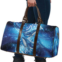 New Zealand Humpback Whale Matariki Travel Bag Maori New Year Taniko Niho Taniwha LT14 - Polynesian Pride