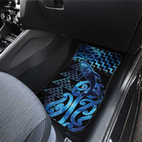 Humpback Whale Matariki New Zealand Car Mats NZ Maori Paikea Poutama Luxury Blue LT14 - Polynesian Pride