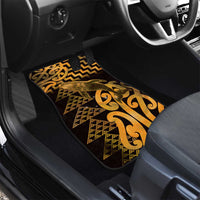 Humpback Whale Matariki New Zealand Car Mats NZ Maori Paikea Poutama Luxury Gold LT14 - Polynesian Pride