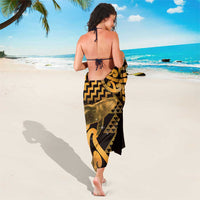 Humpback Whale Matariki New Zealand Sarong NZ Maori Paikea Poutama Luxury Gold LT14 - Polynesian Pride