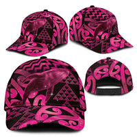 Humpback Whale Matariki New Zealand Classic Cap NZ Maori Paikea Poutama Luxury Pink