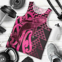 Humpback Whale Matariki New Zealand Men Tank Top NZ Maori Paikea Poutama Luxury Pink LT14 - Polynesian Pride