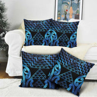 Taniko Motifs Matariki New Zealand Pillow Cover NZ Niho Taniwha Poutama