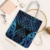 Taniko Motifs Matariki New Zealand Tote Bag NZ Niho Taniwha Poutama