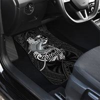 Guam Blue Marlin Fishing Car Mats Guahan Fish Hook Tattoo Black Version