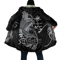 Guam Blue Marlin Fishing Cloak Guahan Fish Hook Tattoo Black Version