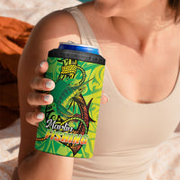 Hawaii Blue Marlin Fishing 4 in 1 Can Cooler Tumbler Hawaiian Kanaka Kakau Reggae LT14 - Polynesian Pride