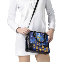Japan Obon Festival Shoulder Handbag Sakura Lanterns With Bon Dance - Polynesian Pride