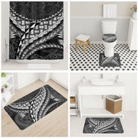 Hawaii Lauhala Tattoo Bathroom Set Hawaiian Hala Leaf Weaving LT14 - Polynesian Pride