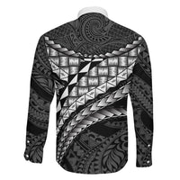 Hawaii Lauhala Tattoo Family Matching Off Shoulder Short Dress and Hawaiian Shirt Hawaiian Hala Leaf Weaving