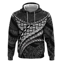 Hawaii Lauhala Tattoo Zip Hoodie Hawaiian Hala Leaf Weaving