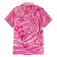 Beige Gradient Polynesia Family Matching Tank Maxi Dress and Hawaiian Shirt Hawaiian Tribal Hammerhead Shark Tattoo LT14 - Polynesian Pride