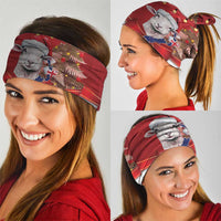 Personalized New Zealand Sheep Christmas Neck Gaiter Hipi Meri Kirihimete Silver Fern Xmas Tree LT14 - Polynesian Pride