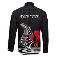 Personalised New Zealand Darts Family Matching Tank Maxi Dress and Hawaiian Shirt Aotearoa Maori Fern Bring It On LT14 - Polynesian Pride